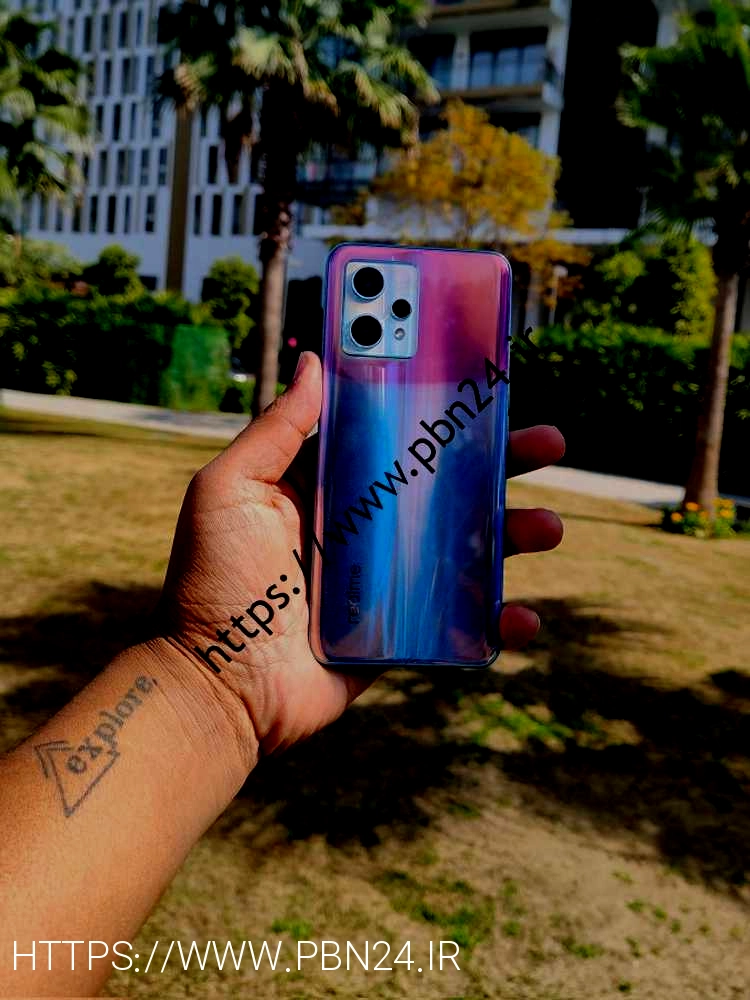 نمای Realme 9 Pro Plus با رنگ صفحه // محتوا